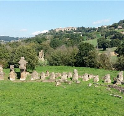 parco archeologico di Ocriculualla scoperta della vicina Umbria